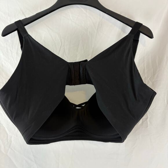 Torrid Dream Wire Free Boost Black Bra Size 42DDD - Picture 3 of 6